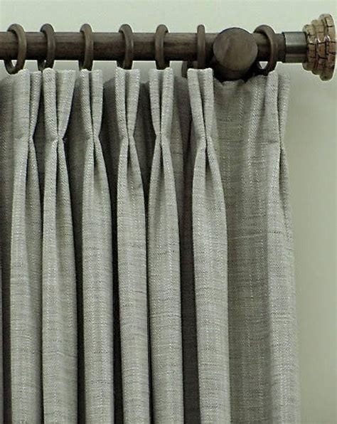 Pinch Pleated Draperies Pinch Pleated Curtains Pinch Pleated Etsy