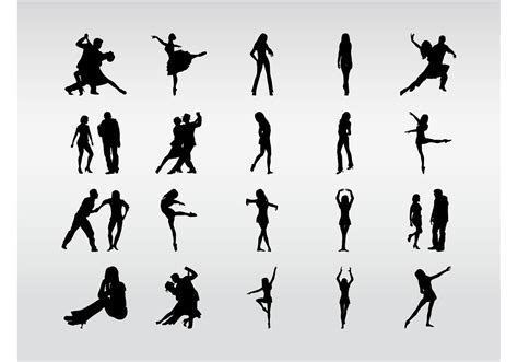Dancers Silhouettes Vector Choose From Thousands Of Free Vectors Clip
