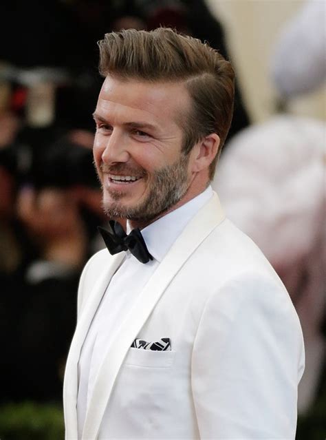 This haircut might not be neat and professional but does not fail to give beckham the bad boy look. David Beckham's Hairstyle Haircut 2014 - Hairstyles Weekly
