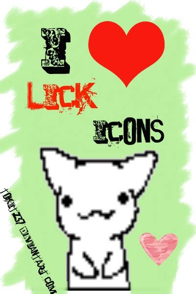 i love lick icons id by tokitz37 on deviantart