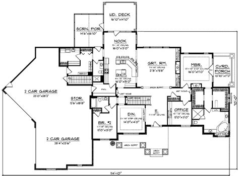 Ranch House Plans With Walkout Basement Ranch House Plans With Vrogue