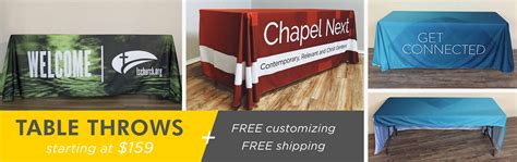 Church Tablecloths Custom Table Throws Welcome Center Resources