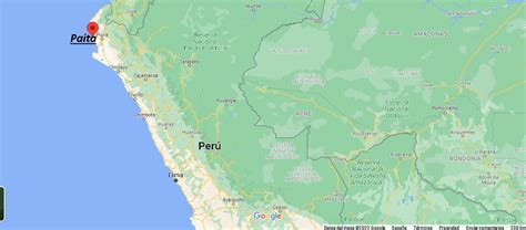 ¿dónde Está Paita Peru Mapa Paita ¿dónde Está La Ciudad