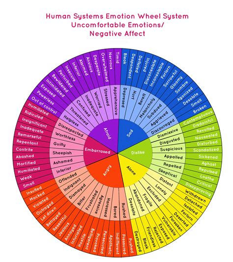 Emotion is a complex psychophysiological experience of an individual's state of mind as interacting with biochemical (internal) and environmental (external) influences. Enhance Emotional Granularity with the HS Emotion Wheel ...