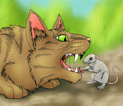 Mouse And Cat By Spidersvore On Deviantart