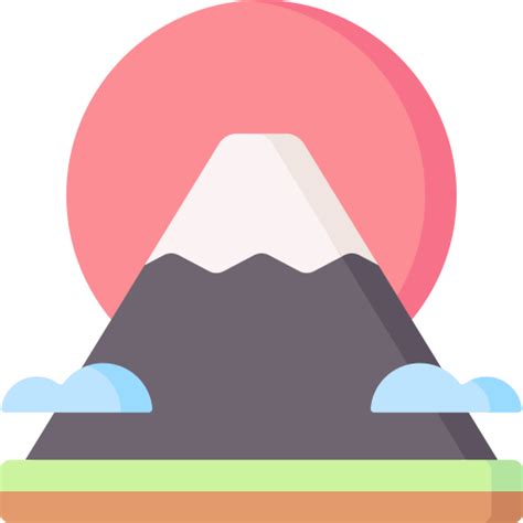 Icono De Montaña Fuji Special Flat