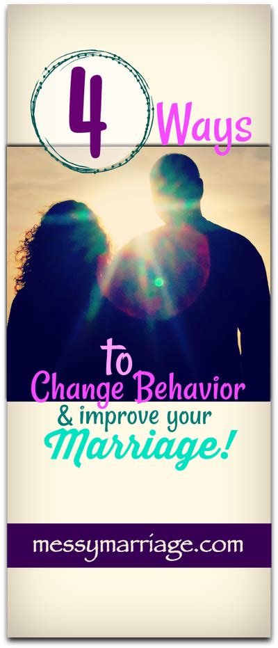 How to Change Your Behavior so Your Marriage Can Improve | Marriage counseling, Improve marriage ...