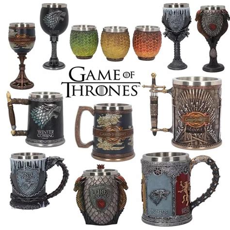 Game Of Thrones Coffee Stainless Steel Cups Mugs Cups And Mugs Game