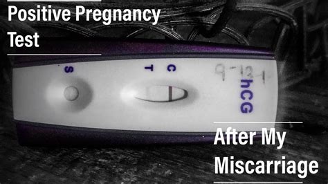 Live Pregnancy Test After Miscarriage Testing Positive 1 Month After