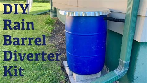 Rainrecycle Do It Yourself Rain Barrel Kit Best Rain Barrel Diverter