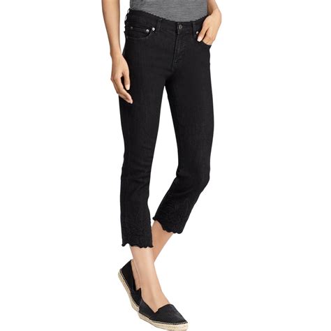 Lauren Ralph Lauren Petite Ultracrop Five Pocket Denim Jeans | Lauren Ralph Lauren | Shop The ...