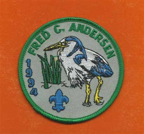 Scout Bsa 1994 Fred C Andersen Camp Summer Heron Northern Star Council
