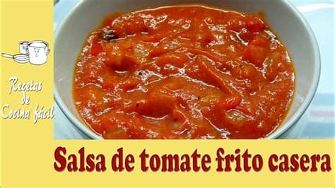 Disfruta más de 600 vídeo recetas. Recetas de cocina fácil - Salsa de tomate frito casera ...