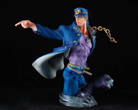 I'd also just like to clarify that yes the client did ask that i use that one classic picture of jotaro for reference, but there was no tracing involved. Review: Chozou Art Collection Jotaro Kujo - Hobby Hovel