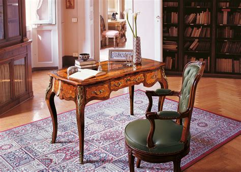 Tuscana Italian Writing Desk Mobilart Decor High End Furniture