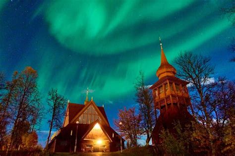 Best Place To See The Northern Lights Kiruna In Sweden Northern
