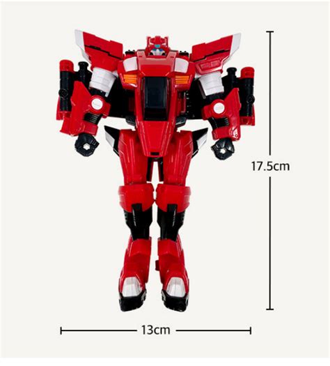 Miniforce Sammy Penta X Bot Transformer Toy Car Robot Red Toytron