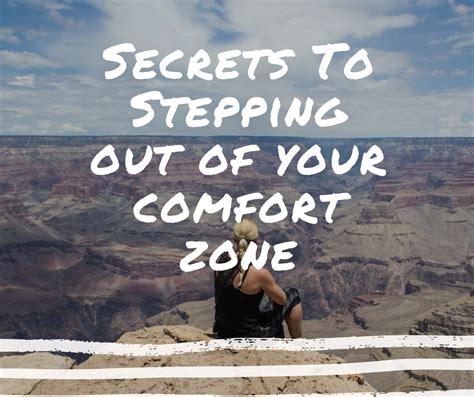 Secrets To Stepping Out Of Your Comfort Zone Woman Ready