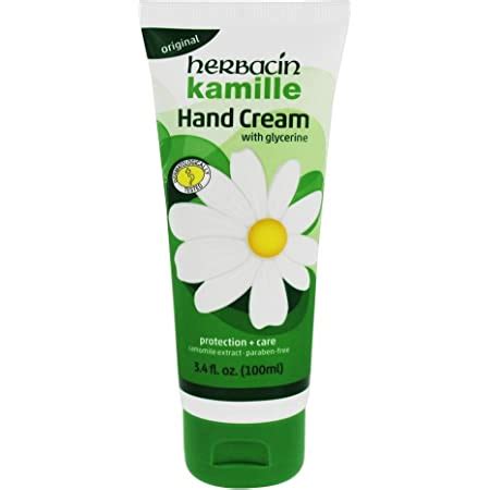 Amazon Com Herbacin Kamille With Glycerine Hand Cream 3 4 Oz Pack Of