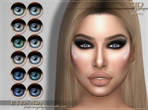 The Sims Resource Eyes N49 By Fashionroyaltysims • Sims 4 Downloads