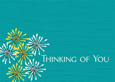 Thinking of you flowers meme. Corner Accented Flowers - Thinking of You from CardsDirect