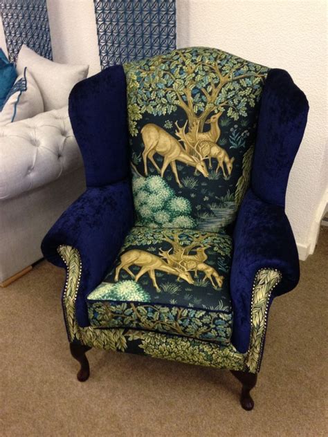 Imagine it in a lounge room by the fireplace. Chesterfield Wing back Arm Chair Morris & Co The Brook ...
