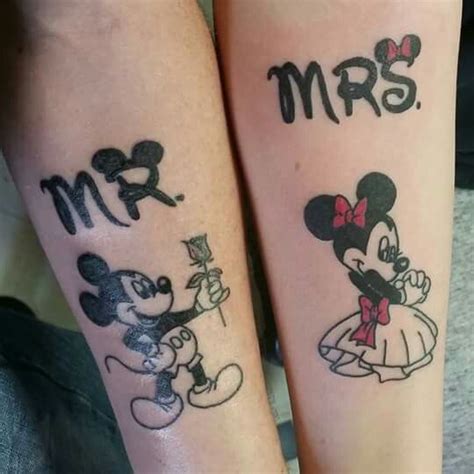 cartoon tattoo couple viraltattoo