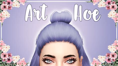 🌻 The Sims 4 Cas And Speed Edit Art Hoe Full Cc List 🌻 Youtube