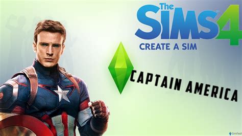 Les Sims 4 Captain America Cas Youtube