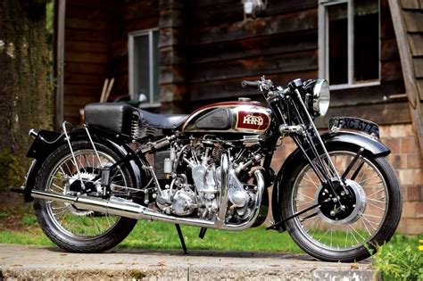 1936 Vincent Hrd Series A Rapide 1000cc Top Combustible