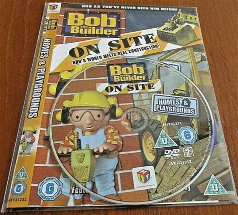 Bob The Builder Onsite Homes And Playgrounds Dvd Picclick Uk