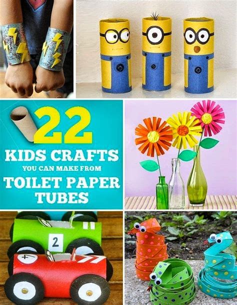 Helping Kids Grow Up 22 Creative Toilet Paper Tube Crafts Your Kids