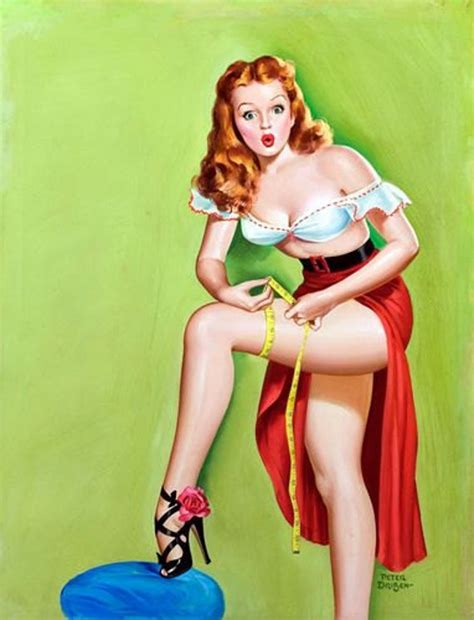 1950s Vintage Pin Up Girl Poster 7