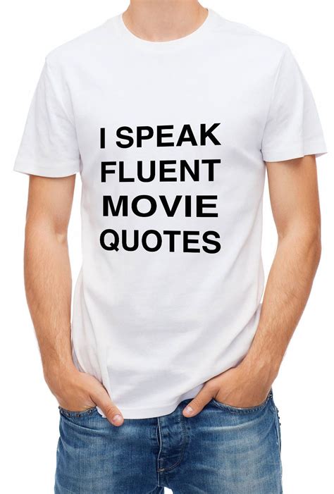 The first carriage breaks into two sections, while the second crumples and is dragged over a hundred meters of distance. Funny Tshirt, Movie Quote TShirt, Speak Fluent Movie Quotes, Unisex Clothing, Movie Tshirt ...