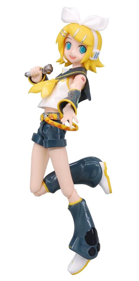 Vocaloid 2 Rin Kagamine Figma Action Figure Toys And Games