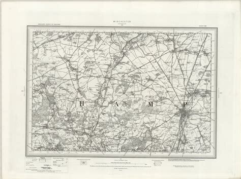 299 Winchester Outline Ordnance Survey Office Free Download