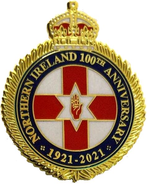 Northern Ireland 100th Anniversary Badge British Freedom Party