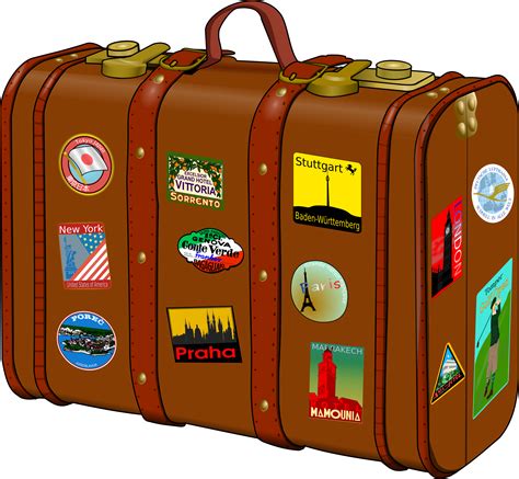 These png images are how i simply and quickly decorate my digital planner inside the goodnotes app. Suitcase PNG image