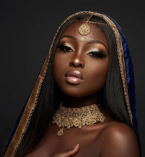 Pin By Naomi Leja On Black Women 01 Black Girl Photo Beauty Photoshoot Goddess Makeup