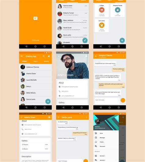 7 Android Templates To Inspire Your Next Project