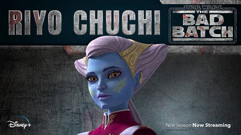 Riyo Chuchi Practices Diplomacy On The Latest Character Poster From The Bad Batch Season 2