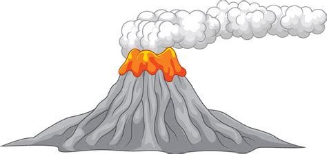 Volcano Png Transparent Image Download Size 1001x475px