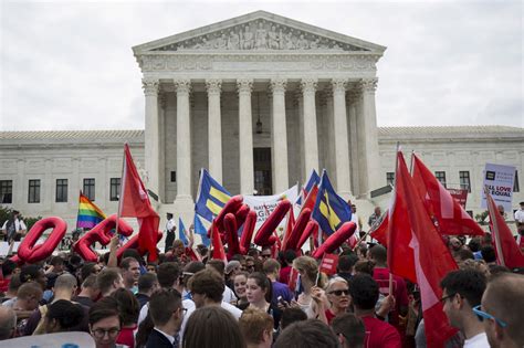 newshour the supreme court declared friday that same sex couples have a right to marry anywhere