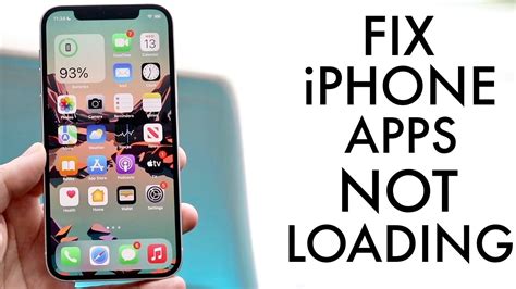 How To Fix Iphone Apps Not Loading 2022 Youtube