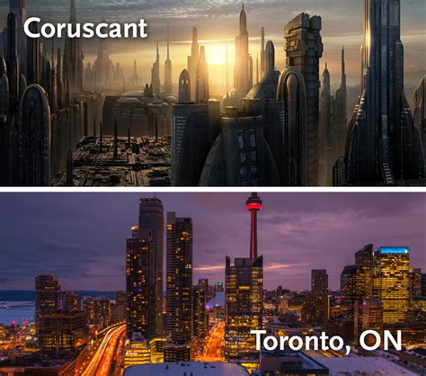 There was blood all over. Real Canadian places that resemble Star Wars planets ...