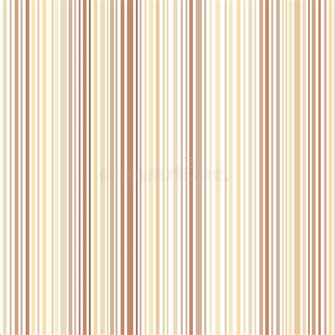 Seamless Pattern Vertical Beige Brown Stripe Pastel Colors Vector