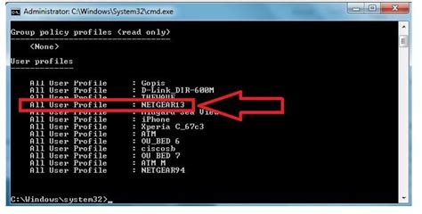 Here Is How To Find Passwords Of All Connected Wi Fi Networks Using Cmd