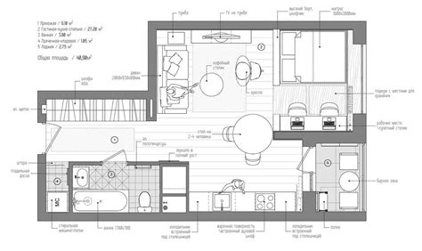 Studio Apartment Floor Plan Interior Design Ideas Jhmrad 123140
