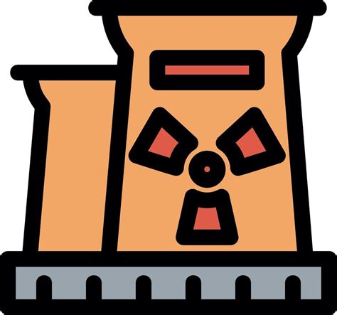 Nuclear Plant Line Icon 9514533 Vector Art At Vecteezy