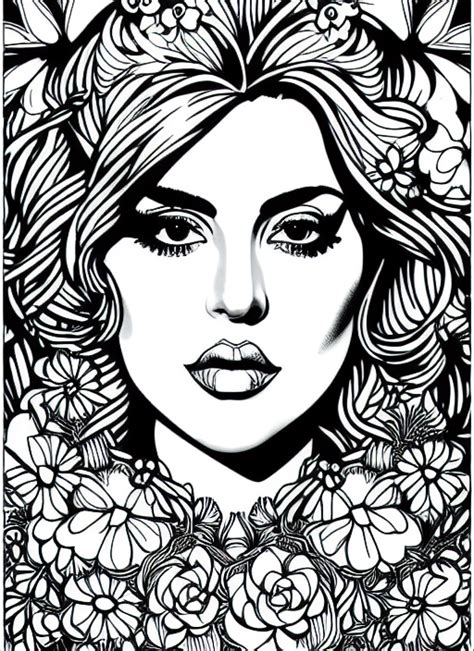 Lady Gaga Coloring Pages Lengoo Coloring Pages For All Your